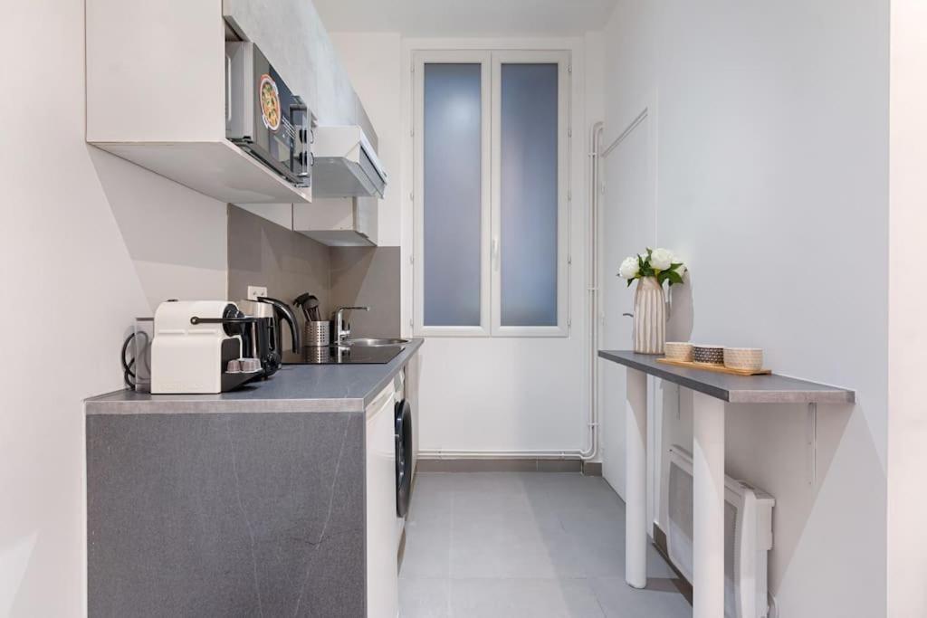 Batignolles Lemercier Cosy Apartment 4P-1Br ปารีส ภายนอก รูปภาพ